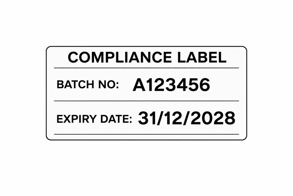 Compliance labelling