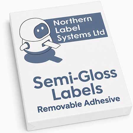 Semi Gloss Paper Removable