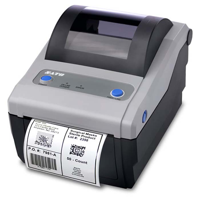 Sato CG408 / CG412 DT Compatible Labels