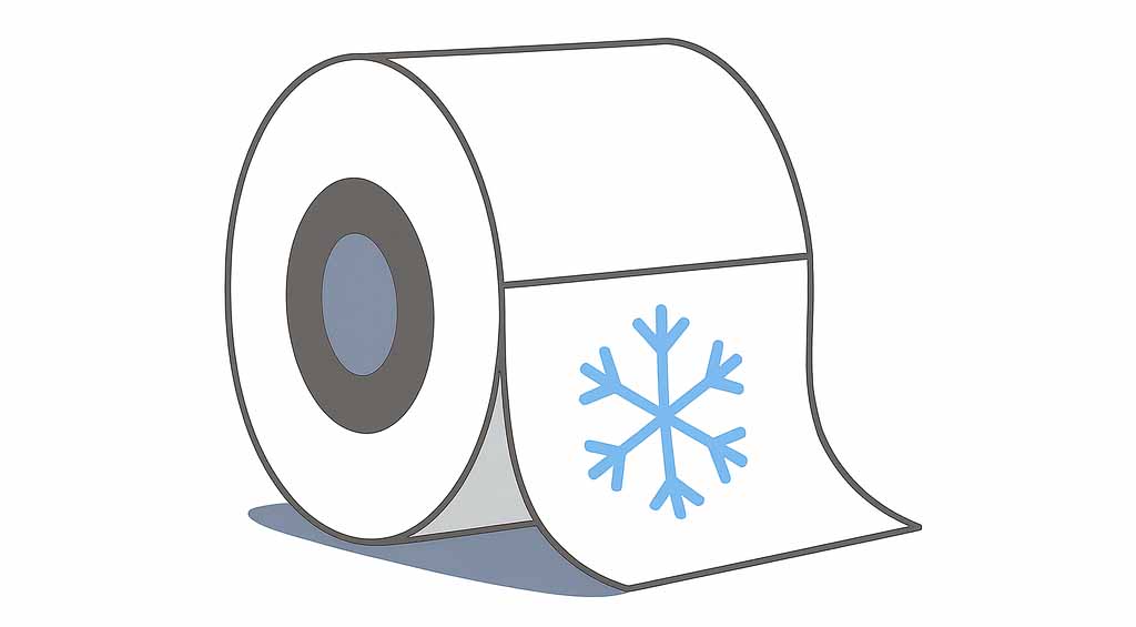 Freezer Adhesive Labels