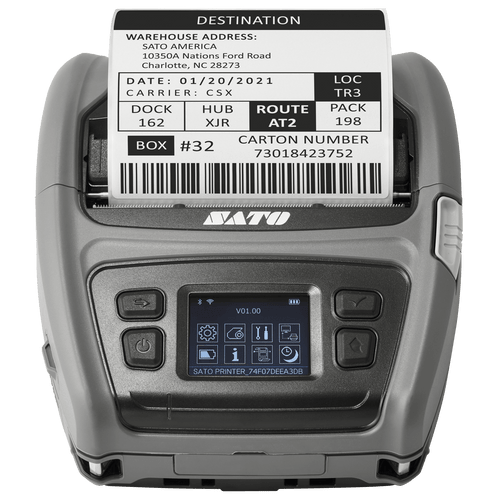 Sato PV3 Compatible Labels