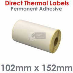 Zebra 3005281-T Equivalent 102mm x 152mm Direct Thermal Labels for Mobile Printers