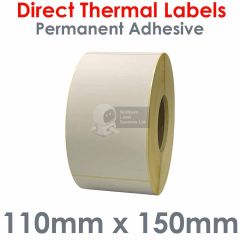 110mm x 150mm direct thermal labels
