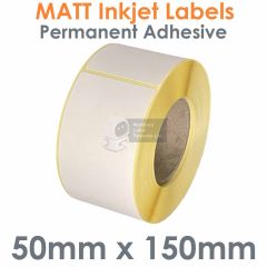 LX500e 50mm x 150mm Matt Paper Colour Inkjet Labels