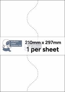 Matt White Polyester Labels LL01-MWP