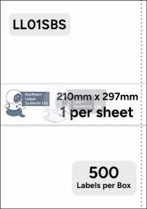 Matt White Polyester Labels LL01SBS-MWP