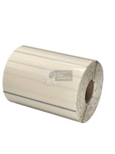 Clear labels 102mm x 76mm on small roll