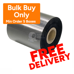 65mm x 450 metre wax ink ribbon GPX10-065450-OW