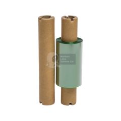 Green washproof ink ribbon 55mm x 70 metres.   Dynic HL35.
