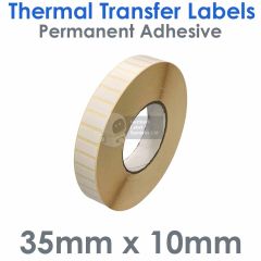 Labels 35mm x 10mm thermal transfer