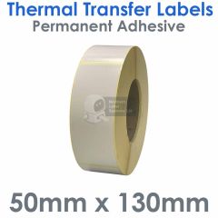 50mm x 130mm labels thermal transfer