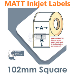DTM Print Primera LX2000e 102mm x 102mm Matt Paper Colour Inkjet Labels