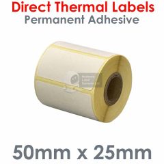 50mm x 25mm mobile label printer labels 430 per roll