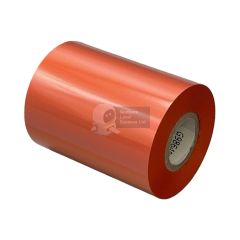 Orange Resin ink ribbon 80mm x 270 metres