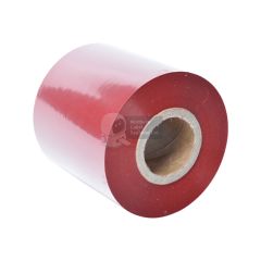 Red wax resin ink ribbon 60mm x 300 metres.