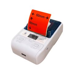 Red Puqu labels 50mmx  50mm