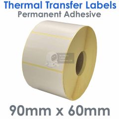 90mm x 60mm labels thermal transfer