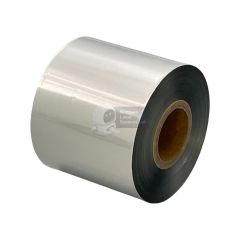 Silver ink ribbon 55mm x 300 metre metallic for Zebra label printer