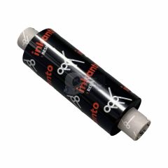Inkanto T24939IO, 83mm x 74 metres, Black, Resin, OUTSIDE WOUND