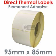 Labels 102mm x 152mm direct thermal on 76mm core