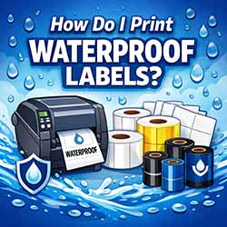 How Do I Print Waterproof Labels?