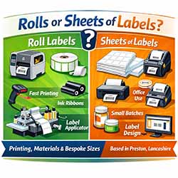 Are Rolls Or Sheets Of Labels Better?