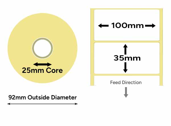 label specifications diagram