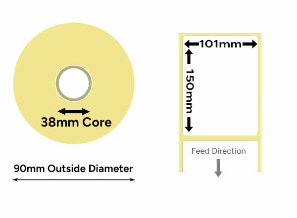 label specifications diagram