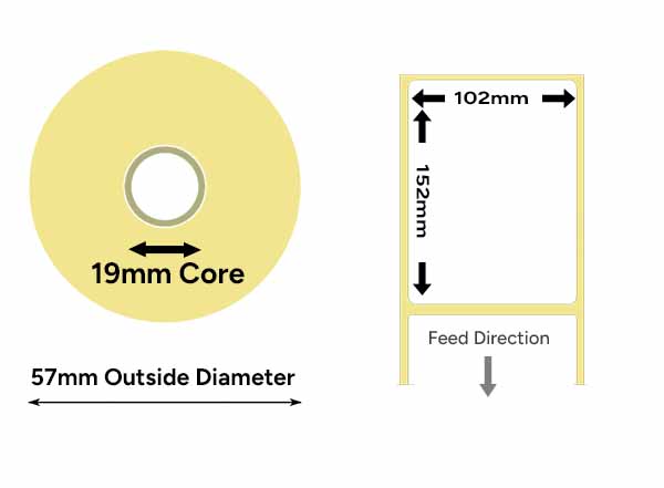 label specifications diagram