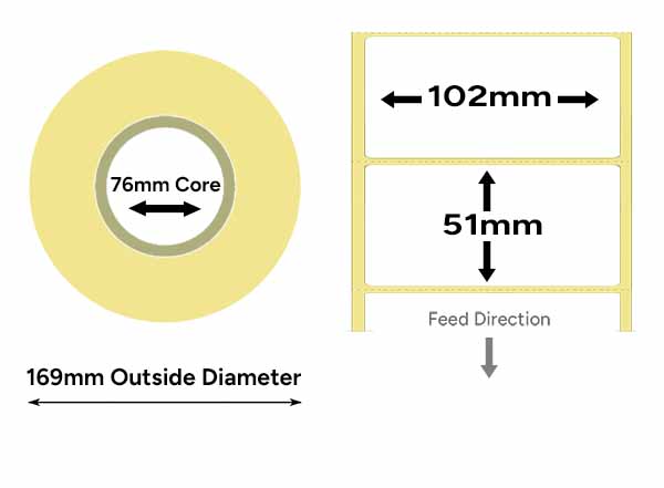 label specifications diagram