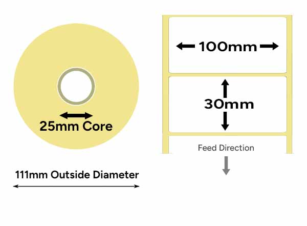 label specifications diagram