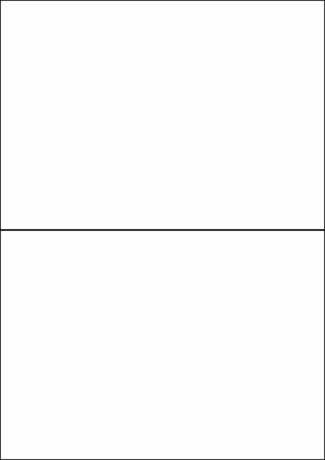 A4 Sheets Labels - 210mm x 148.5mm 2 per Sheet